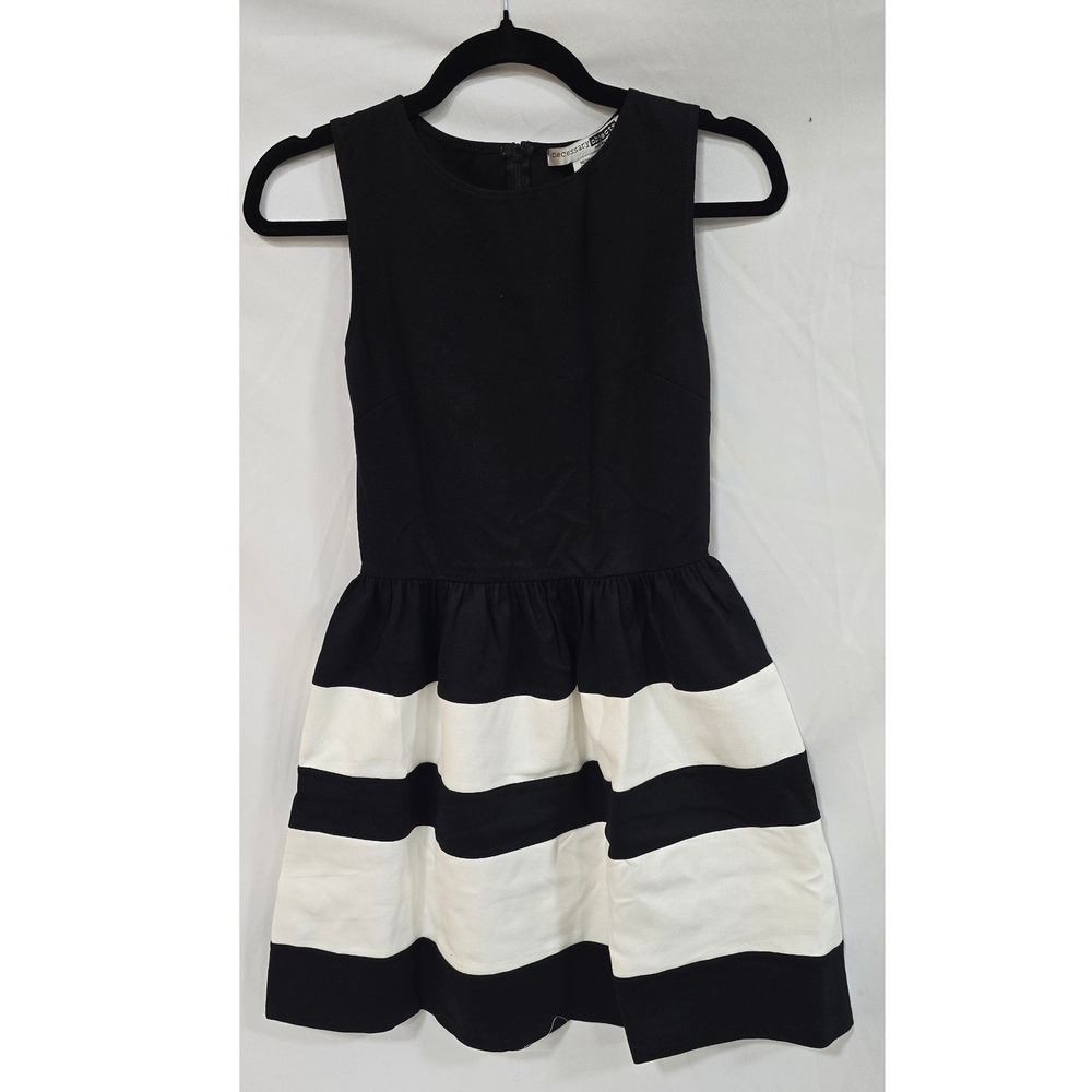 Necessary Objects women M dress fit & flare sleeveless indie festival boho punk